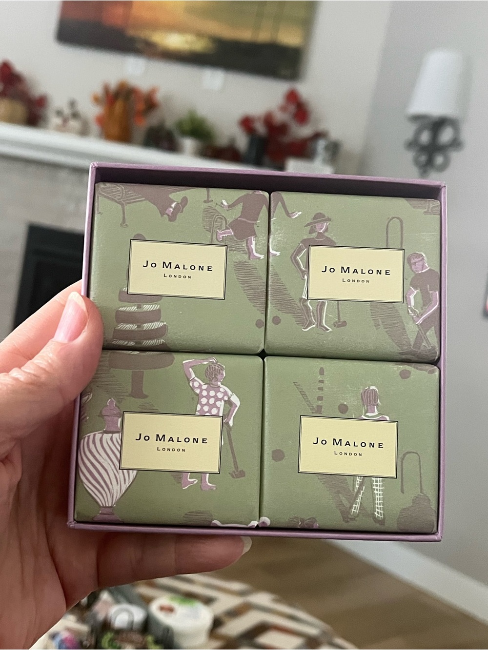 New Jo Malone 4 Pack of 4 different soaps